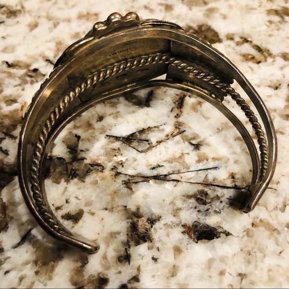 ❌SOLD❌VTG Navajo Sterling ManyGoats Abalone Pearl - Picture 8 of 16